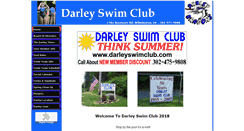 Desktop Screenshot of darleyswimclub.com